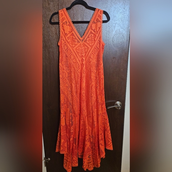 Anthropology Naranja lace maxi dress - Picture 3 of 6